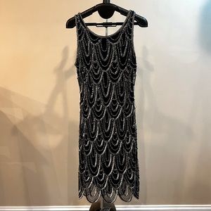 Pisarro Nights beaded dress size 6